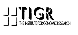 TIGR THE INSTITUTE FOR GENOMIC RESEARCH logo