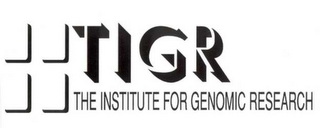 TIGR THE INSTITUTE FOR GENOMIC RESEARCH logo