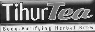 TIHUR TEA BODY PURIFYING HERBAL BREW logo