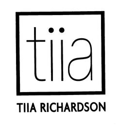 TIIA TIIA RICHARDSON logo
