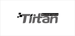TIITAN BEYOND VALUE logo