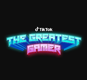 TIK TOK THE GREATEST GAMER logo