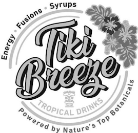 TIKI BREEZE POWERED BY NATURE'S TOP BOTANICALS logo