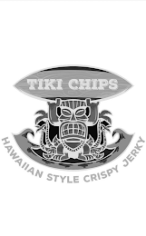 TIKI CHIPS HAWAIIAN STYLE CRISPY JERKY logo