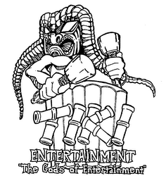 TIKI ENTERTAINMENT "THE GODS OF ENTERTAINMENT" logo