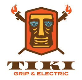 TIKI GRIP & ELECTRIC logo