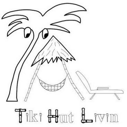 TIKI HUT LIVIN logo