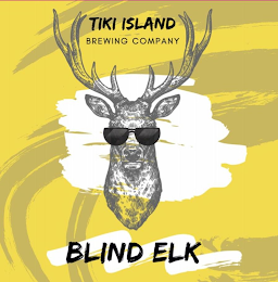 TIKI ISLAND BREWING COMPANY BLIND ELK logo