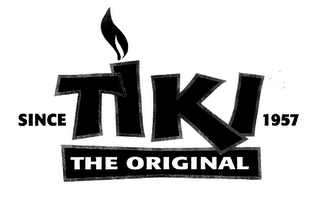 TIKI THE ORIGINAL SINCE 1957 logo