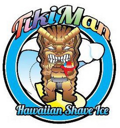 TIKIMAN HAWAIIAN SHAVE ICE logo