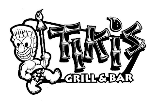 TIKI'S GRILL & BAR logo
