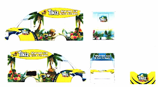 TIKIZ SHAVED ICE & ICE CREAM logo