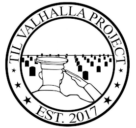 TIL VALHALLA PROJECT EST. 2017 logo