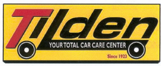 TILDEN YOUR TOTAL CAR CARE CENTER SINCE 1923 logo