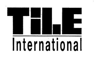 TILE INTERNATIONAL logo