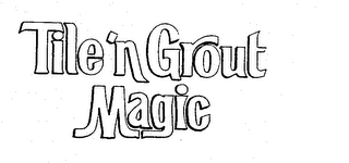 TILE 'N GROUT MAGIC logo