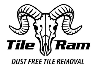 TILE RAM DUST FREE TILE REMOVAL logo