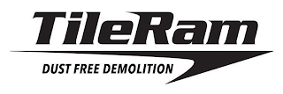 TILERAM DUST FREE DEMOLITION logo