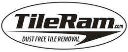 TILERAM.COM DUST FREE TILE REMOVAL logo