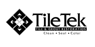 TILETEK TILE & GROUT RESTORATION CLEAN SEAL COLOR logo