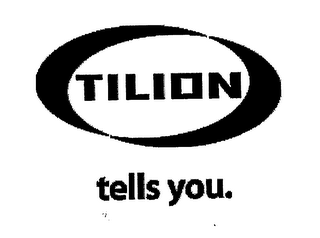 TILION TELLS YOU. logo
