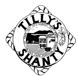 TILLY'S SHANTY TAKE OUT RESTAURANT GIFT SHOP ON THE PIER CAPE PORPOISE HARBOR logo