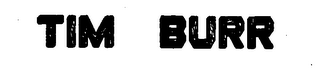 TIM BURR logo