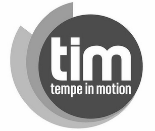 TIM TEMPE IN MOTION logo
