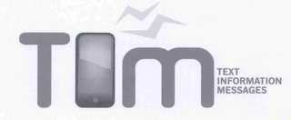 TIM TEXT INFORMATION MESSAGES logo