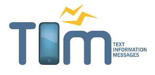 TIM TEXT INFORMATION MESSAGES logo