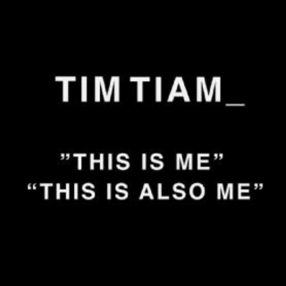 TIM TIAM_ "THIS IS ME" "THIS IS ALSO ME" logo