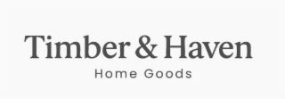 TIMBER & HAVEN HOME GOODS logo