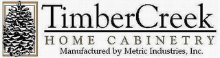 TIMBERCREEK HOME CABINETRY MANUFACTURED BY METRIC INDUSTRIES, INC. logo
