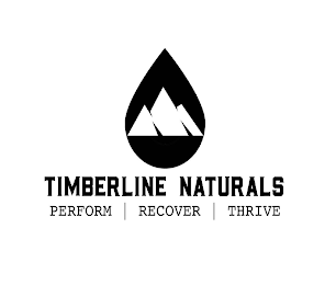 TIMBERLINE NATURALS PERFORM RECOVER THRIVE logo