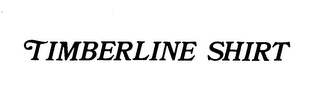 TIMBERLINE SHIRT logo