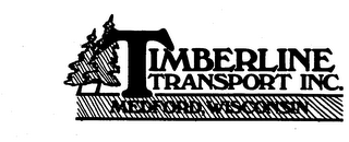 TIMBERLINE TRANSPORT INC. MEDFORD, WISCONSIN logo