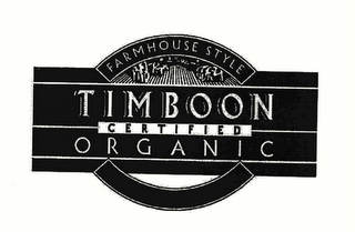 TIMBOON CERTIFIED ORGANIC FARMHOUSE STYLE logo