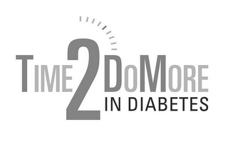 TIME 2 DO MORE IN DIABETES logo