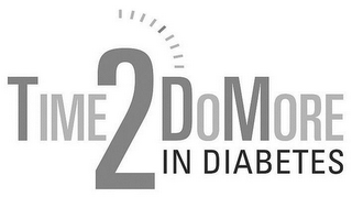 TIME 2 DO MORE IN DIABETES logo