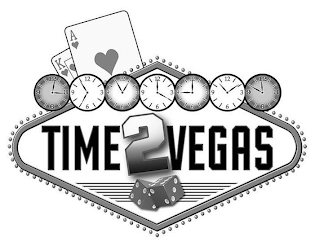 TIME 2 VEGAS K A logo