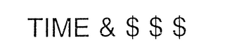 TIME & $ $ $ logo