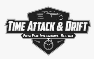 TIME ATTACK & DRIFT PIKES PEAK INTERNATIONAL RACEWAY logo