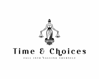 TIME & CHOICES FALL INTO VALUING YOURSELF logo
