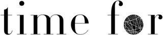 TIME FOR logo