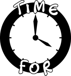 TIME FOR logo