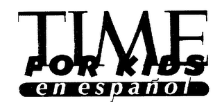 TIME FOR KIDS EN ESPANOL logo