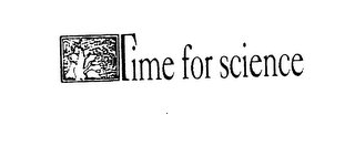 TIME FOR SCIENCE logo