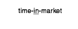 TIME-IN-MARKET logo
