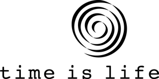 TIME IS LIFE logo
