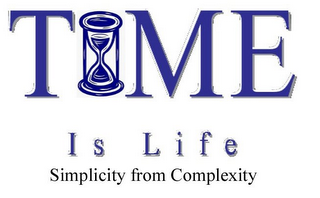 TIME IS LIFE SIMPLICITY FROM COMPLEXITY logo